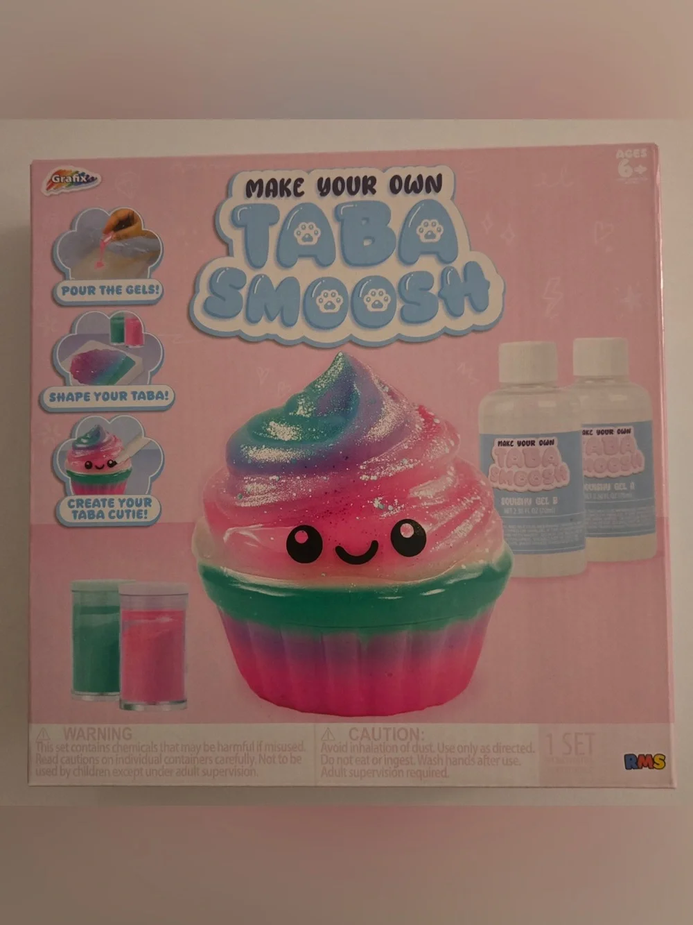 Make Your Own Taba Smoosh Squishy DIY Kit – Brand New